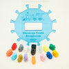 Mexican Train Center Piece With Accessories, (Up To 12 Players) By Chh
