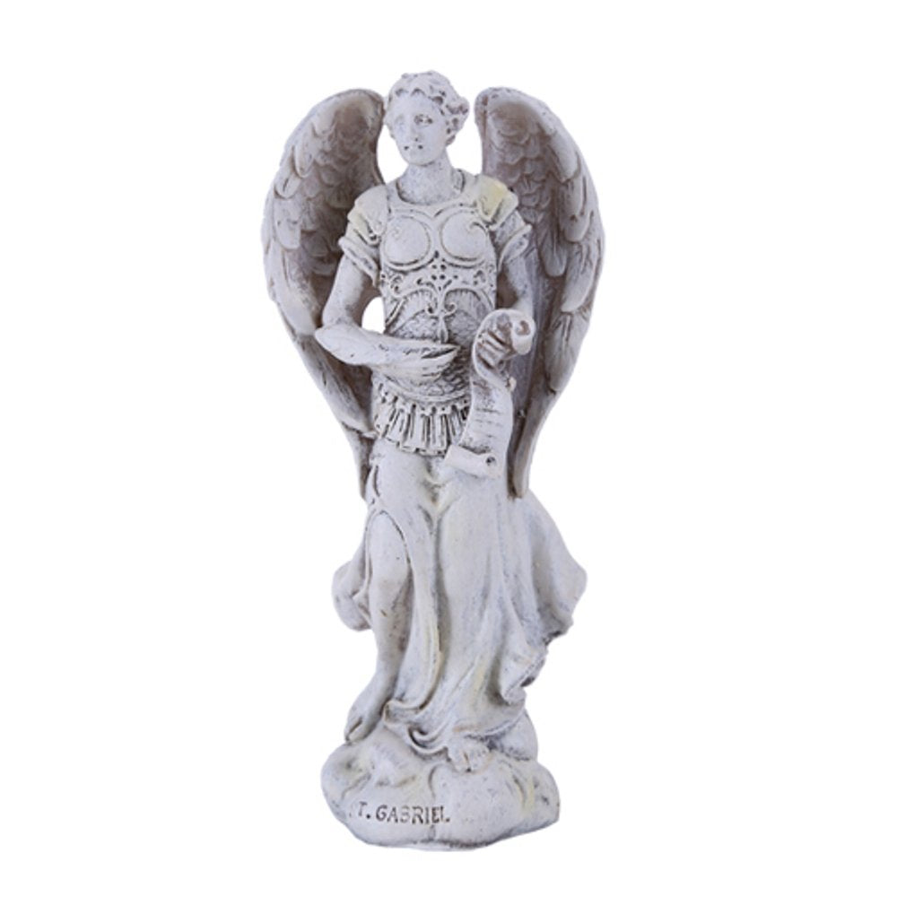 Pacific Giftware 4.75'' Tall White Saint Gabriel Special Messenger Of God Archangel Collectible Figurine