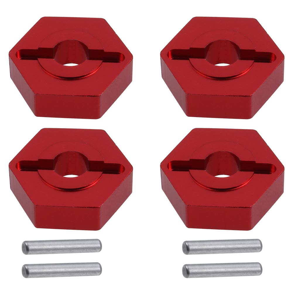 RC Aluminum Wheel Hubs Hex Driver Adapter for 1/16 Slash E-Revo Summit, Upgrade 7154