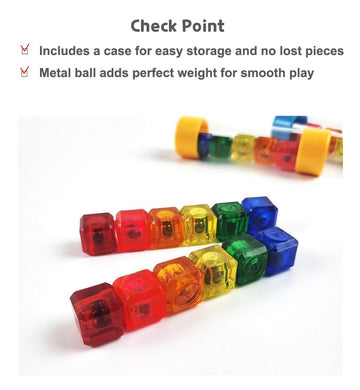 Korean Traditional Jack/Pebble Stone Gonggi Game Play 6Pcs Set (3 Sets)