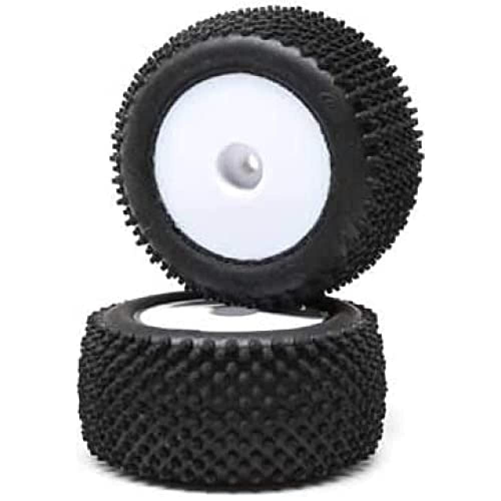 Losi Pin Tires Rear Mounted White 2 Mini-T 2.0 LOS41013 RC Tire