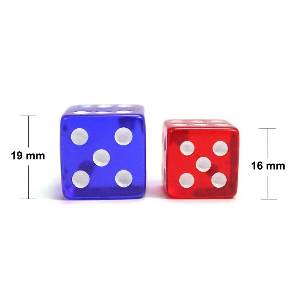 Brybelly 100 Count 19mm Dice (Purple)