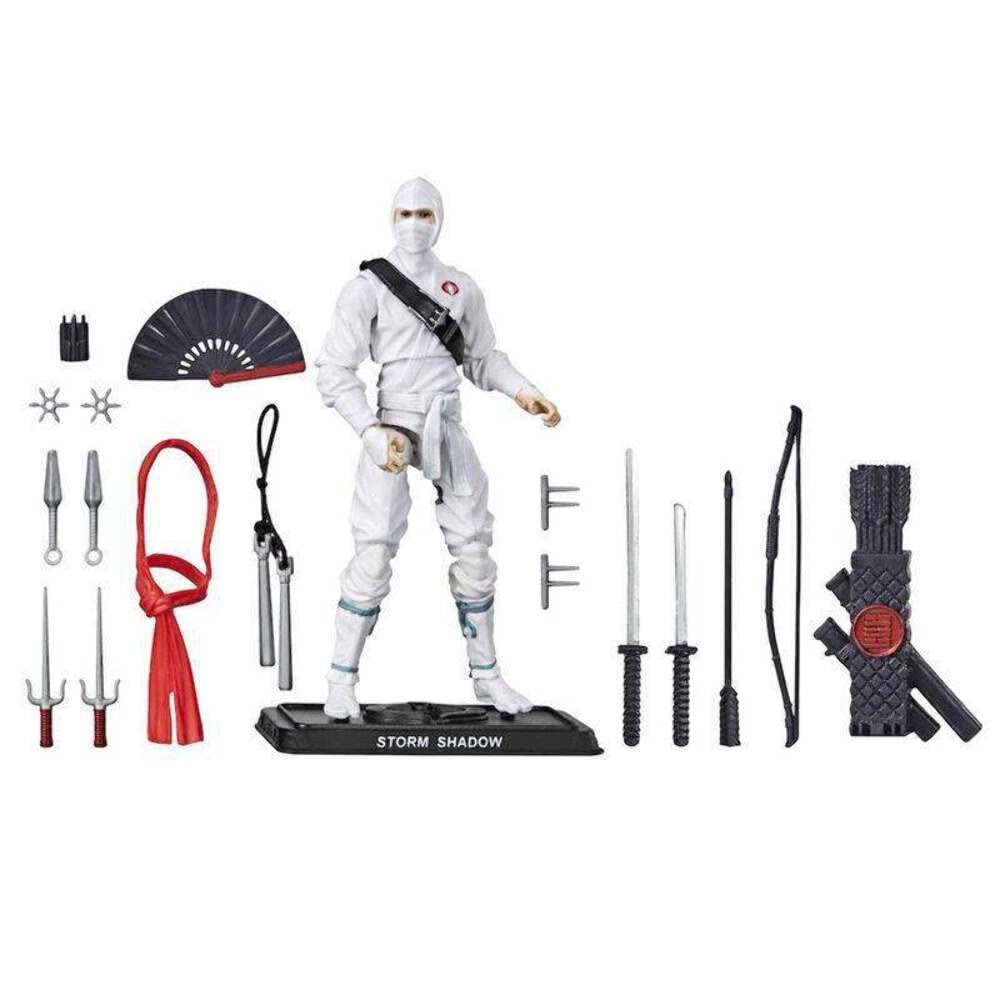 Hasbro G.I. Joe Stormshadow Action Figure - 10 cm, White, Plastic, Model E90605X00