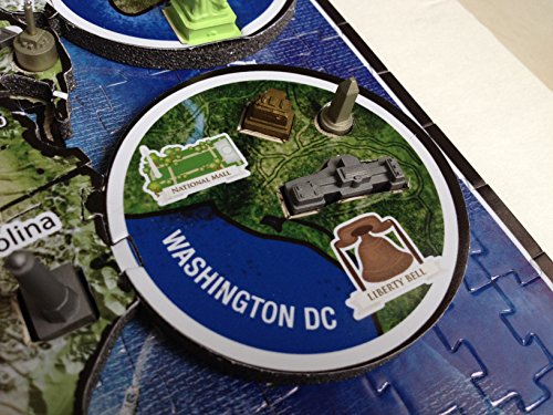 4D Cityscape Usa History Time Puzzle