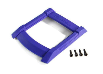 Traxxas 8917X Skid Plate, Roof Body, Blue/ 3x12mm Cs (4)