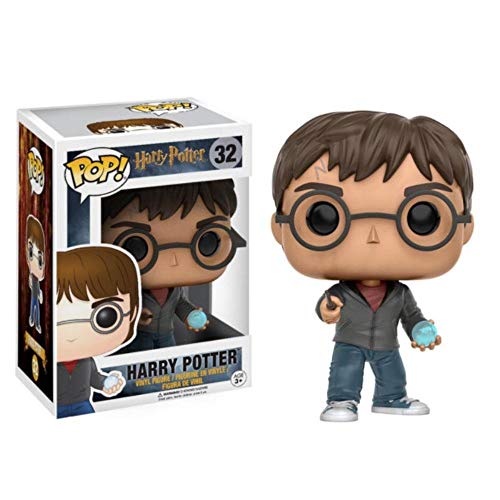 Funko Harry Potter Harry W/Prophecy (Bd) Pop Figure, Gray