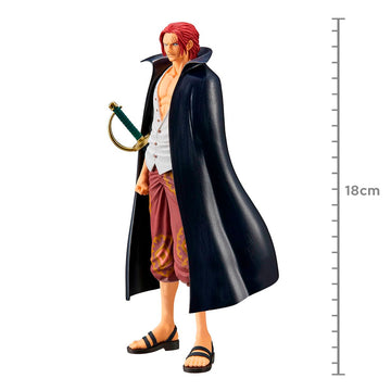 Banpresto One Piece DXF Shanks Statue - Medium Multicolor Plastic Model 18948