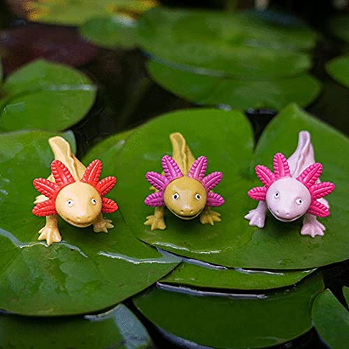 Mcphee Amphibiously Adorable Happy Axolotls Soft Vinyl Mini Figures