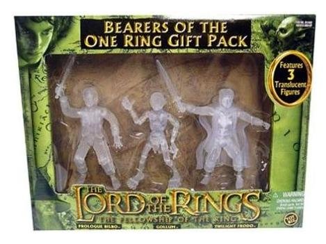 Lord Of The Rings Twilight Frodo, Prologue Bilbo, Twilight Gollum One Ring 3-Pack