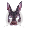 Hosfairy 1Pcs Halloween Rabbit Mask Animal Rabbit Mask Animal Face Mask For Halloween Easter Costume Party Cosplay Props