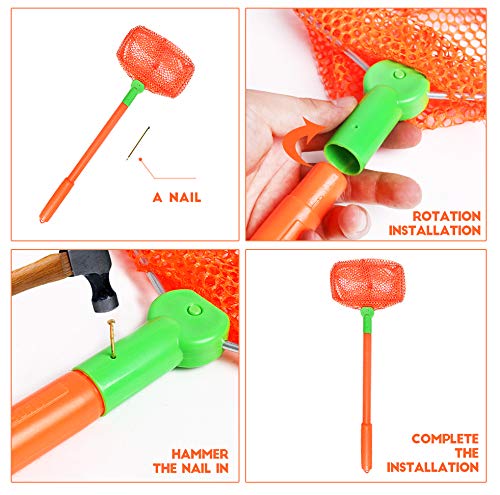 Fishing Net, Tsyan 3 Pack Bug Net Catching Crab Insect Nets Beach Toys Floating Bait Butterflies Colorful Nets For Kids Outdoor