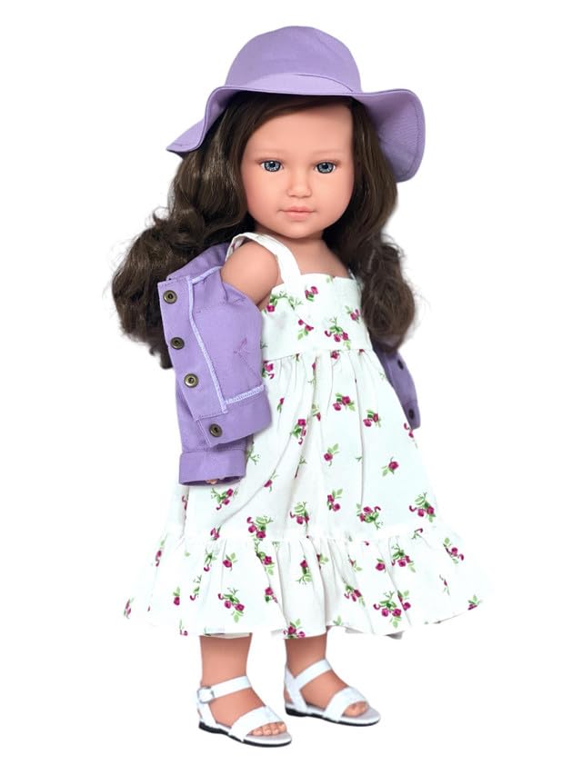 Kennedy And Friends 18 Inch Fashion Dolls- Tilt And Pose Feature And All Vinyl (F01-Rslrmr)