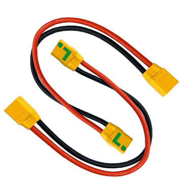 Jiechun Xt90-S Anti-Spark Female To Xt90 Male Plug Extension Wire Cable Lead Silicone Wire 10Awg For Rc Lipo Battery Fpv Drone L