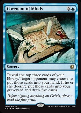 Magic The Gathering - Covenant of Minds (105/221) - Conspiracy 2: Take The Crown