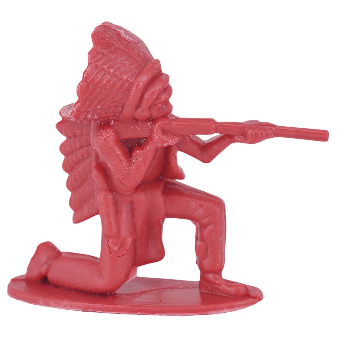 Lynkaye 60 Pcs Various Pose Cowboy Indian Toy Figunes For Kids Children Birthday,Native American Figures, Wild West Cowboy Miniature Kit 144 Ct 2Inch - 3Inch (Red)