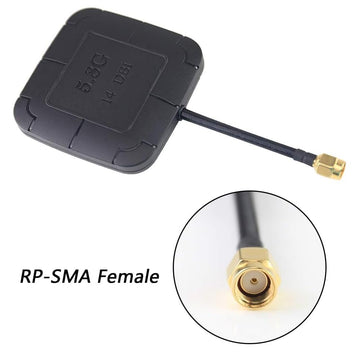 RC FPV Receiver Parts Combo 5.8G 14DBI High Gain Flat Panel & Mushroom FPV Antenna for EV800D FPV Goggles Receiver RC Drones Qua