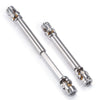 RC-Hub 1Pcs RC Driveshafts Metal Drive Shaft 45-50/47-57/55-67/60-80mm for 1:14 Tamiya Trailer Tractor Truck RC Crawler Car (80m