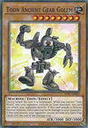 Toon Ancient Gear Golem - Lds1-En063 - Common - 1St Edition