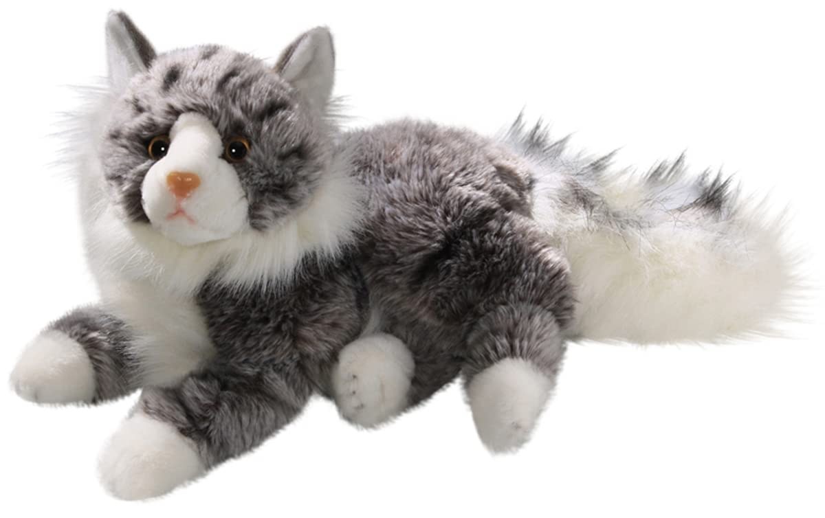 Cat, Maine Coon, 12 Inches, 30Cm, Plush Toy, Soft Toy, Stuffed Animal 3202