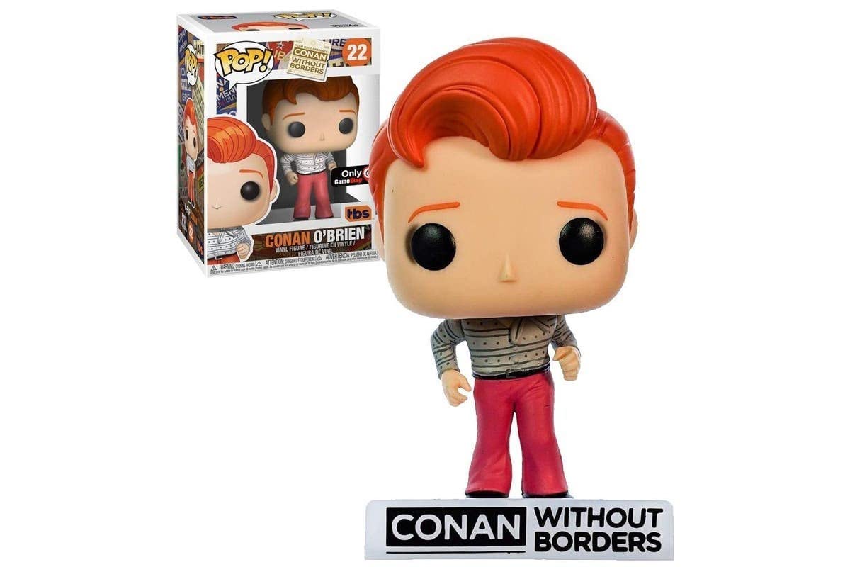 Pop! Funko Conan O'Brien (Exclusive) K Conan Without Borders X Vinyl Figure #22 Tbs