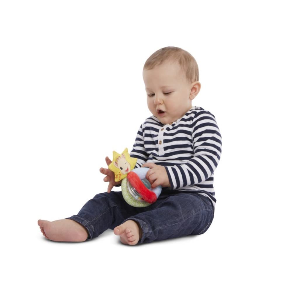 Sophie La Girafe | Classical Creation Birth Gift Set | Includes Plush Rattle, Gift Bag & Card | Comfort & Soothe | Awaken All 5