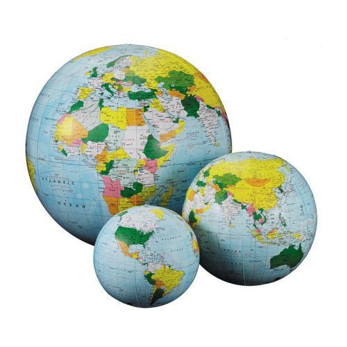 Replogle Globes Political-Inflate Globe 12 Es 12 (Set Of 12)