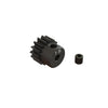 ARRMA 15T 0.8Mod 1/8'' Bore CNC Steel Pinion Gear, ARA311077