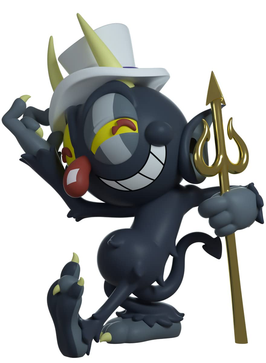 Youtooz Cuphead Vinyl Figure, 4.5'' Cuphead Action Figure, Cuphead And Mugman Toys Cuphead Collection Based On Cuphead Games