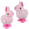 Novelty Giant Www.Noveltygiant.Com Wind Up Hopping Bunny Easter Egg Bunny 2 Pack (Pink)