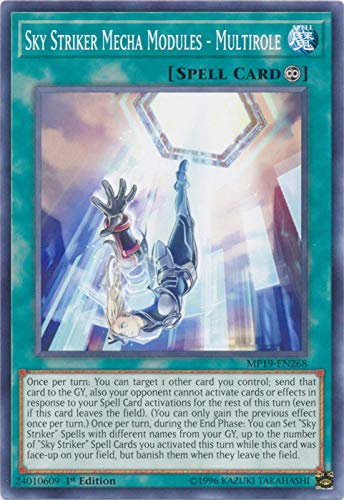 Yu-Gi-Oh! - Sky Striker Mecha Modules - Multirole - Mp19-En268 - Common - 1St Edition - 2019 Gold Sarcophagus Tin Mega Pack