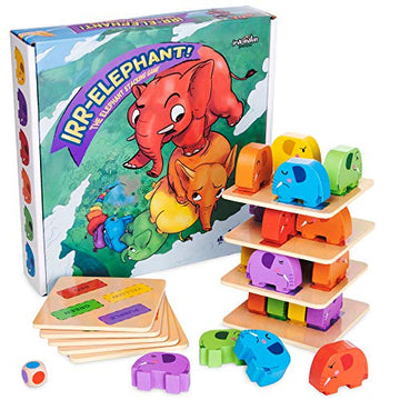 Imagination Generation Irr-Elephant!|Childrens Tabletop Dexterity Board Game for Kids and Toddlers|Developmental Kids Game|Quic