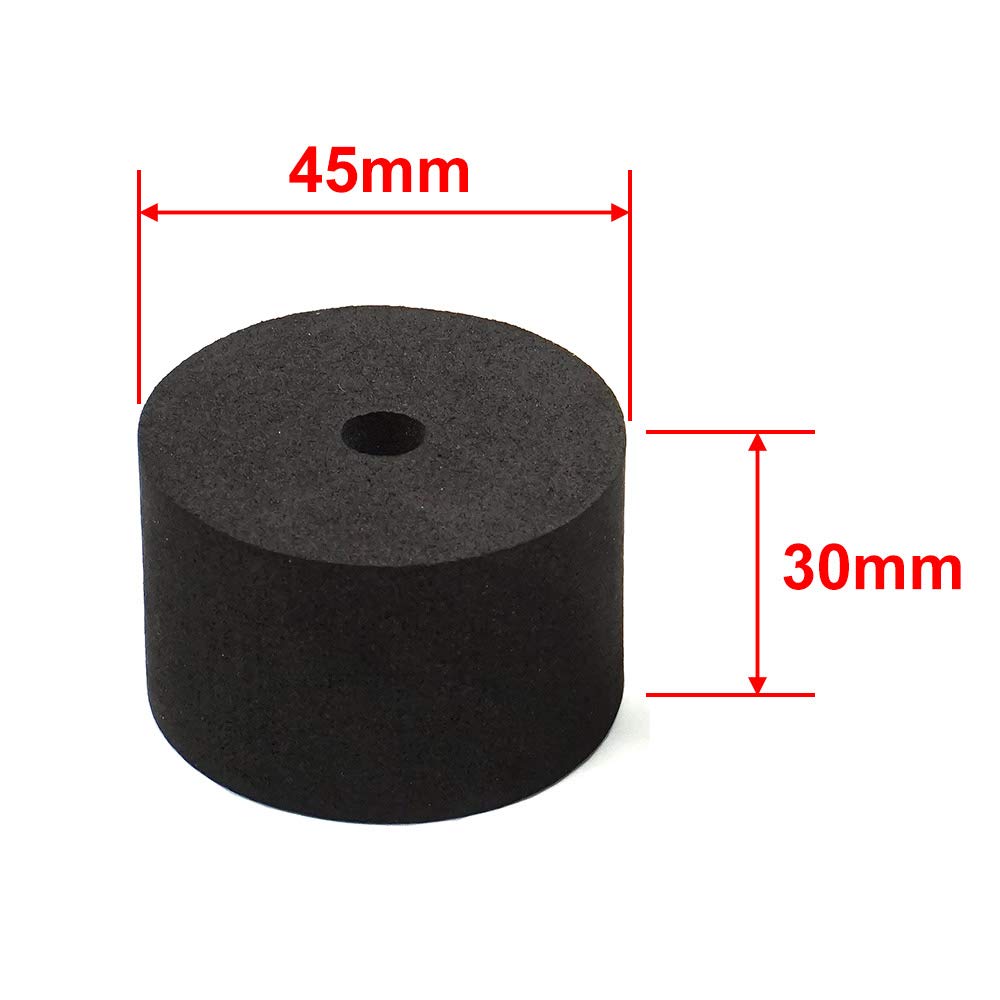 elechawk RC Transmitter Stick Protector Cover, EVA Material, Black, Compatible with Frsky X9D X7, Jumper T16, Flysky TH9X, Spektrum