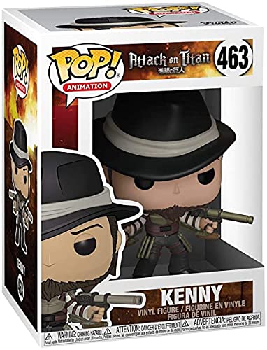 Funko Attack On Titan - Kenny Ackerman Pop! Vinyl Figure (Bundled With Compatible Pop Box Protector Case)