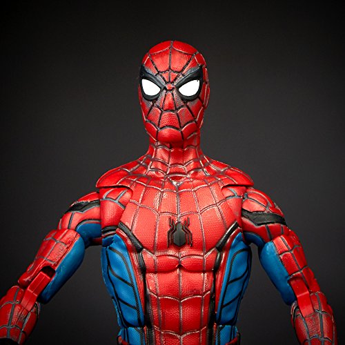 Marvel Legends Spider-Man Homecoming Movie Spider-Man Action Figure (Build Vulture'S Flight Gear), 6 Inches