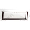 Old Modern Handicrafts Display Case for Cruise Liner Large - Plexiglass Panels - A enhanced Quality Wooden Display Case - 44.8L x 9.3W x 15.0H Inches