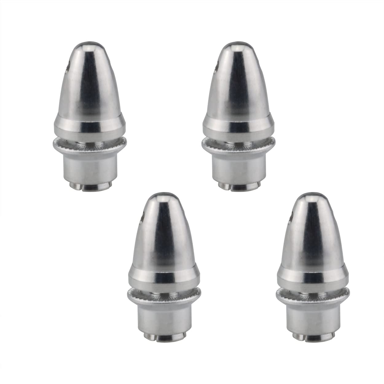 Ruiwaer 4PCS 4mm C Airplane Spinners Propeller Adapter Saver Adapter Holder for Shaft Brushless Motor RC Motor Prop Speed Contro