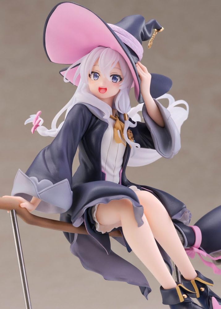 Wandering Witch: The Journey Of Elaina Statuette Pvc Amp+ Elaina Witch Dress Ver. 20 Cm