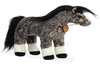 Breyer 13" Andalusian Plush Toy - Grey, Soft Polyester Material, Model 14373