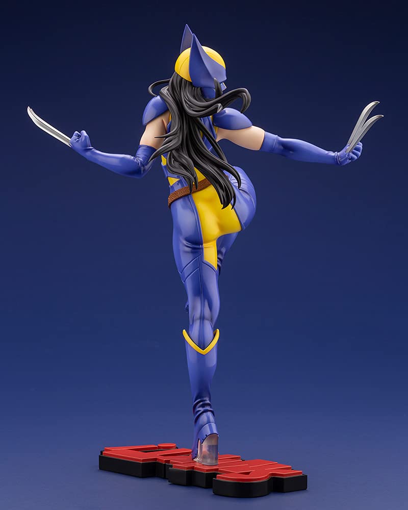 Kotobukiya Marvel Universe Wolverine (Laura Kinney) Bishoujo Statue, Multicolor