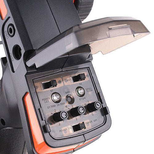 Flysky FS-GT2 RC Transmitter with FS-GR3E Receiver, 2.4GHz 2 Channels Radio Controller and 3 Channels Receiver for RC Car Boat