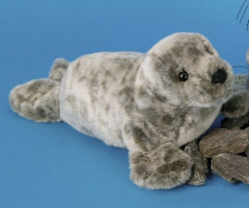 Douglas Monk Seal Plush Stuffed Animal - Gray, 12" Long, Soft Plush, Model 260