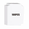 qieoyk Trading Card Dividers - 100 White Dividers with Tabs for Games & Sports Card Boxes - 2.7 x 3.8 Inches