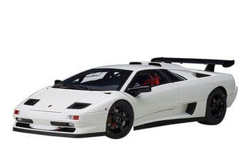 Lamborghini Diablo SV-R Impact White 1/18 Model Car by Autoart