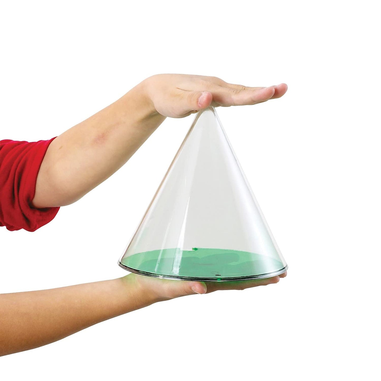 Learning Resources Giant GeoSolids - Large Plastic Shapes, 11.5"x18.13"x7", Multi-color, Model LER3208