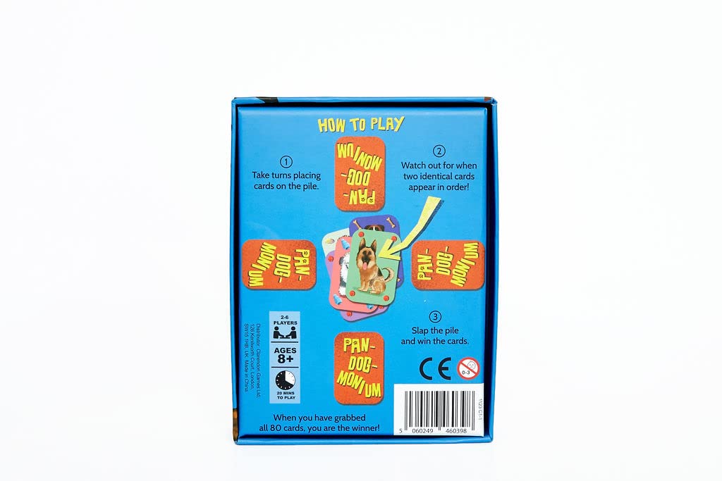 Pandogmonium: A Frantically Fast-Paced Family Card Game - Party Games - Card Games For Adults, Teens, Kids, Dog-Lovers