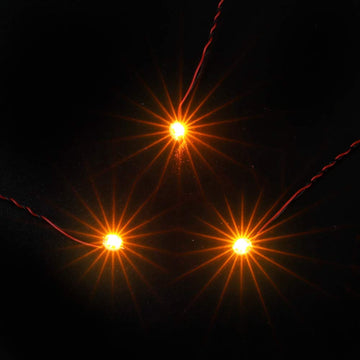 Briksmax Led Dot Lights 30Cm Yellow Dot Ligths For Diy Lego/Moc Lighting(3 Pack)