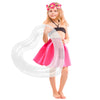 Kid Heart Pool Float Pool Floats for Kids Water Fun Beach Party Toys for Kids Birthday Scene Layout Props. (18 in Transparent Glitter