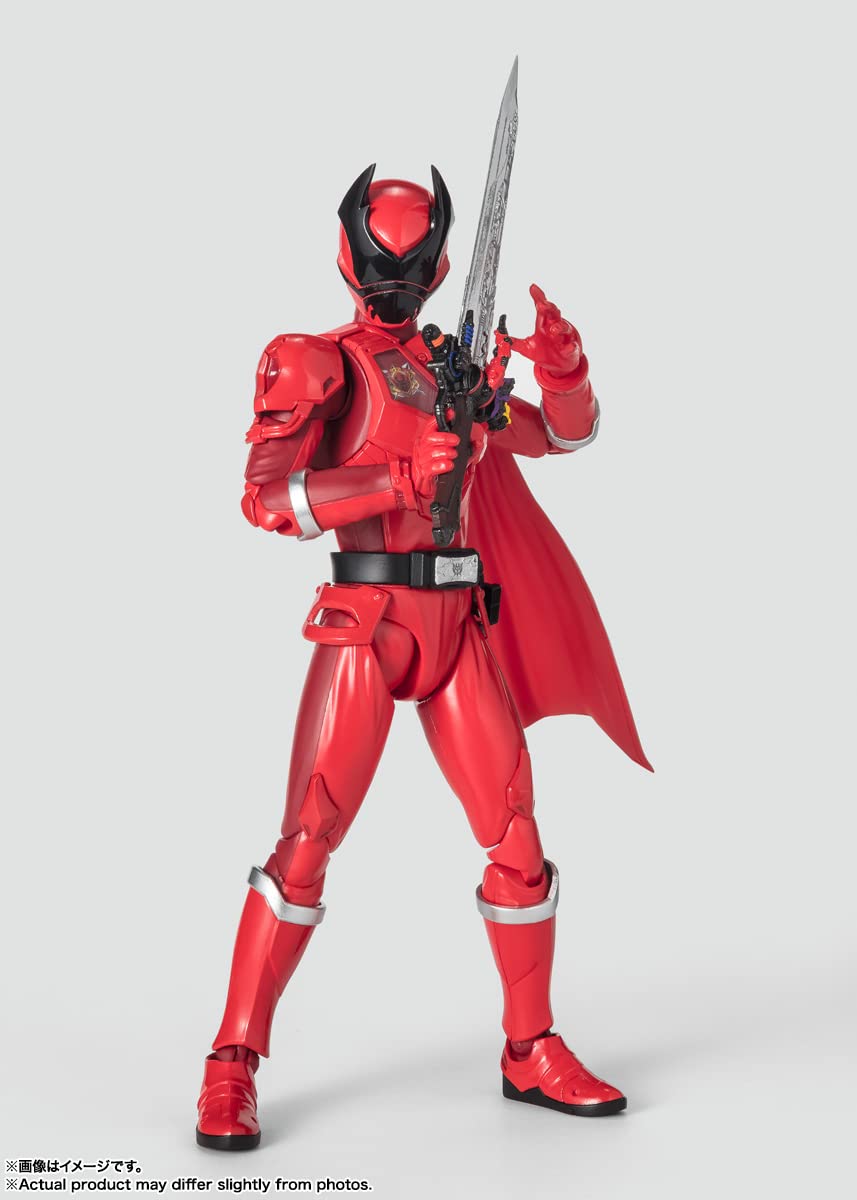 TAMASHII NATIONS S.H. Figuarts King Ojer Action Figure, 5.7" Red, ABS & PVC, Model 4573102655011