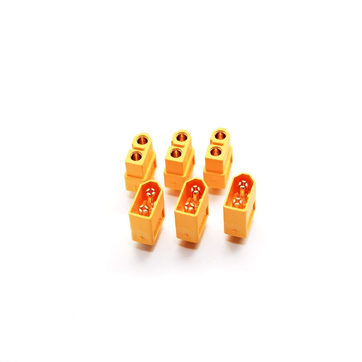 Maclan Racing MCL4045 Maclan XT60 Connectors (3 Female + 3 Male)