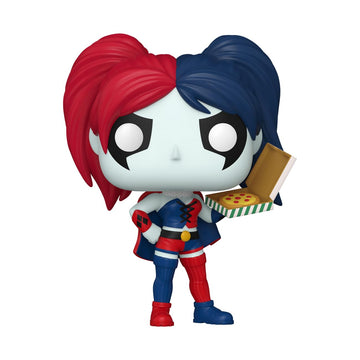 Funko Pop! Heroes: Dc - Harley Quinn With Pizza - Dc Comics - Collectable Vinyl Figure - Gift Idea - Official Merchandise - For Kids & Adults - Comic Books Fans